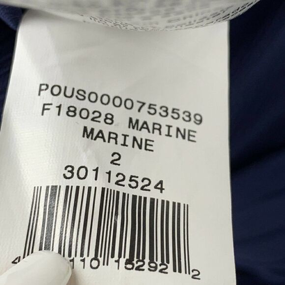 Davids Bridal Marine Bridesmaid Dress Strapless 2 - Picture 6 of 6